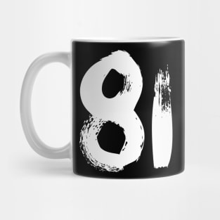 Number 81 Mug